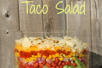 Layered Ranch Taco Salad