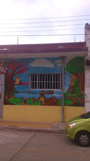 Mural De Bambi. Jardín De Niños 
