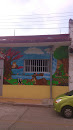 Mural De Bambi. Jardín De Niños 