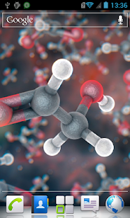 Молекулы и ДНК HD Живые обои - screenshot thumbnail