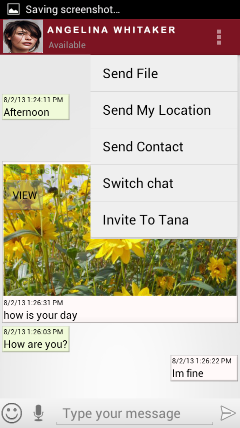 TanaMe PRO - call,sms,im,mail - screenshot