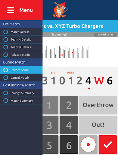 Cricket Score Pad