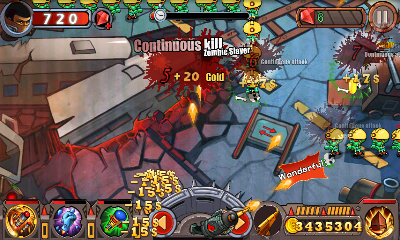 Zombie Hunter HD - screenshot