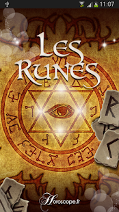 Capture d'ecran de l'application Android Rune Readings