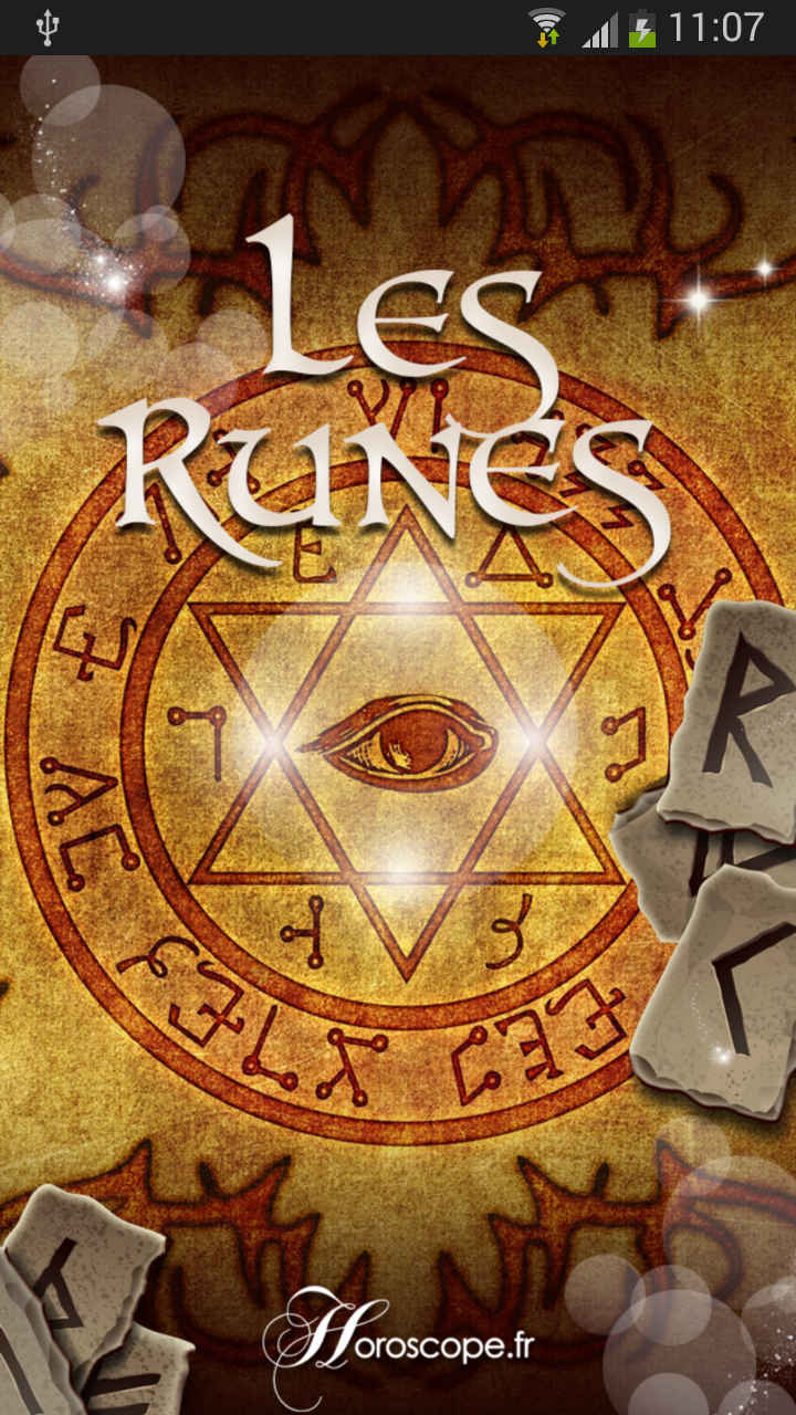 Android application Rune Readings screenshort