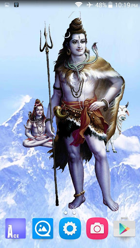 4D Shiva Live Wallpaper