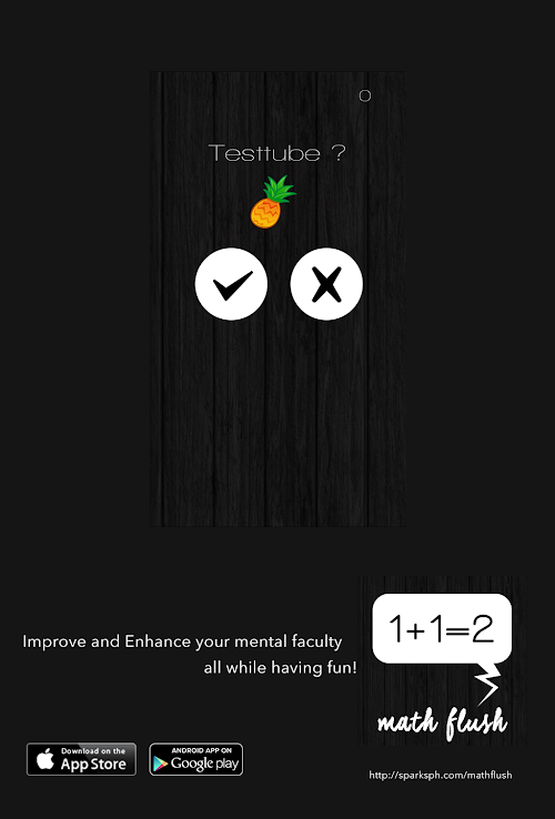 Android application Math Flush screenshort
