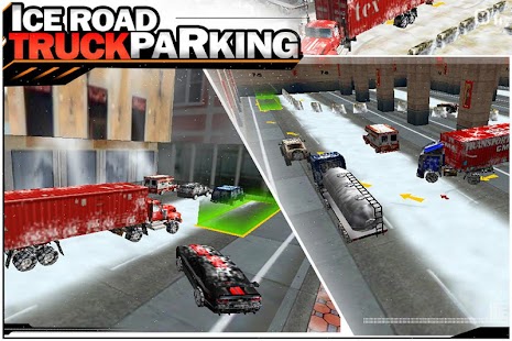  Ice Road Truck Parking 3D Game  