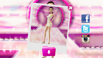 Topmodel Mädchen-Anzieh spiele APK Screenshot #2