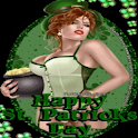 Sexy Babe St Patricks Day LWP