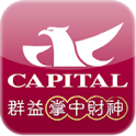 群益掌中財神 logo