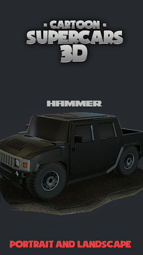 Toon Cars HUMMER 3D lwp