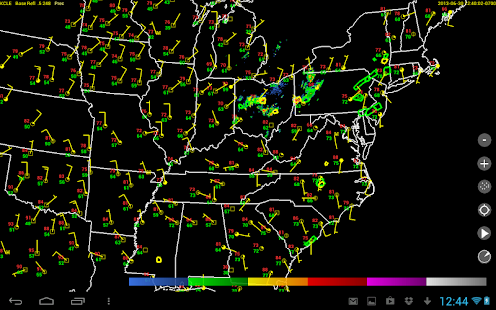 Radar Alive! Pro Weather Radar screenshot for Android