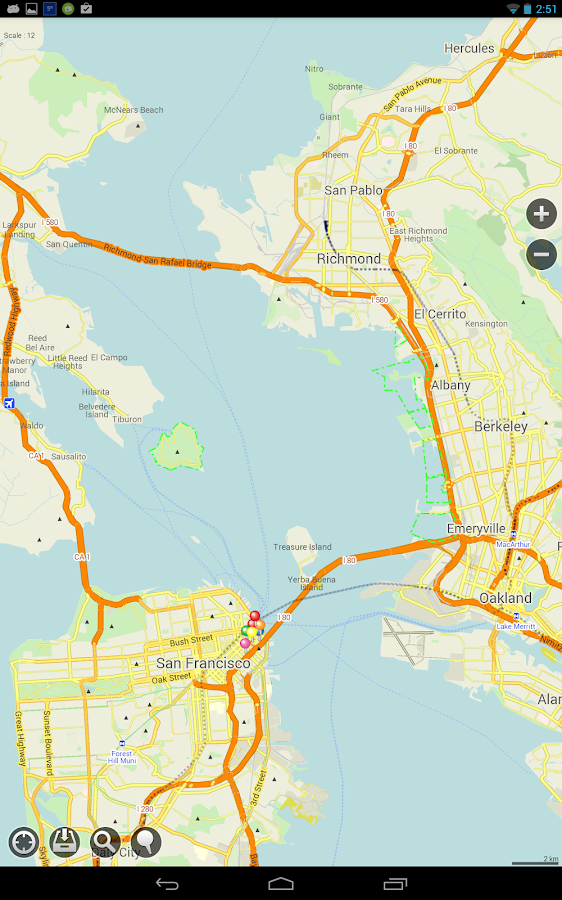 Maps With Me Pro, Offline Maps - screenshot