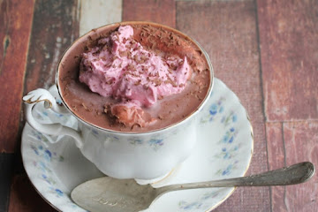 Red Velvet Beet Hot Chocolate
