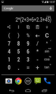 Widget Calculator multicolor - Android Apps on Google Play