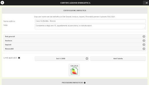 【免費生產應用App】Certificazione Energetica-APP點子