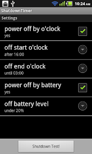 Download Shutdown Timer widget APK for Android