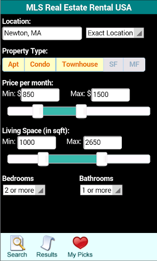 MLS Real Estate Rental USA