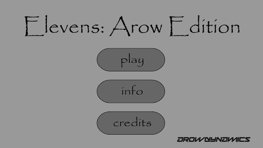 Elevens: Arow Edition