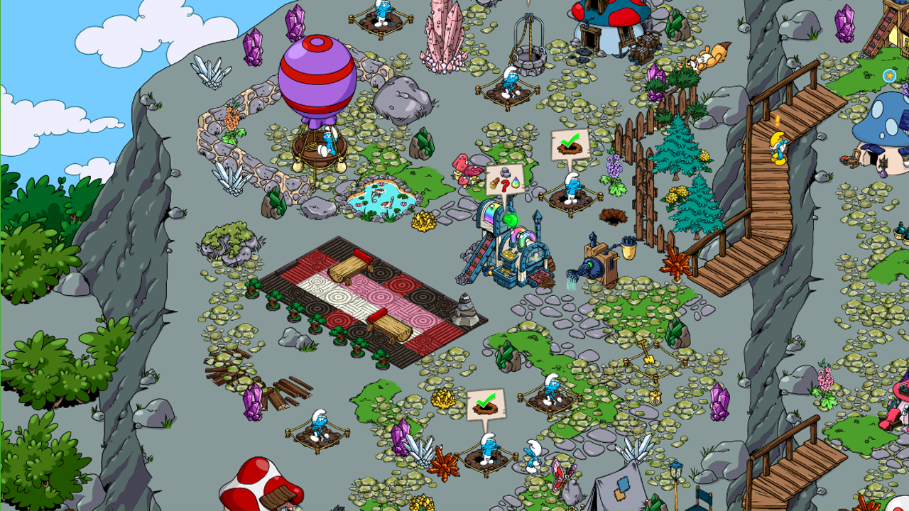 Smurfs' Village - screenshot