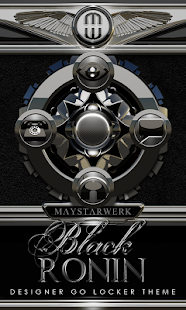 How to download GO Locker theme Black Ronin patch 1.0 apk for pc