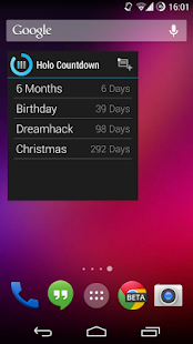 Holo Countdown - screenshot thumbnail