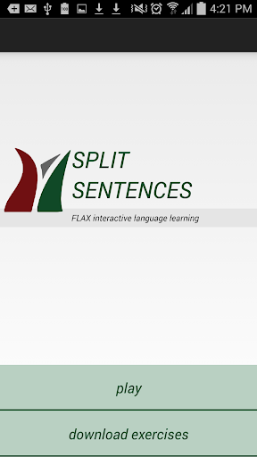 FLAX Split Sentences
