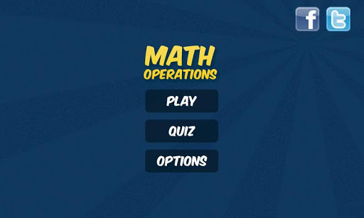 Math Operations 4 Kids