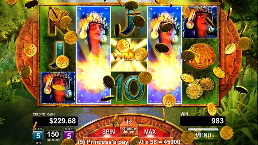Lost City of Gold Slot Game Screen 2