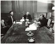 Van Agt en Wiegel in vergadering met Van der Grinten