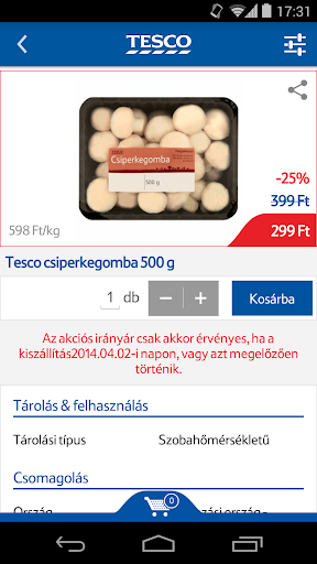 【免費購物App】Tesco Bevásárlás-APP點子