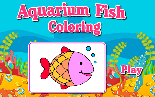 【免費休閒App】Coloring Aquarium Fish-APP點子