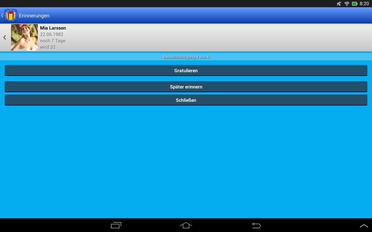 Geburtstage (Birthdays) – Android-Apps auf Google Play