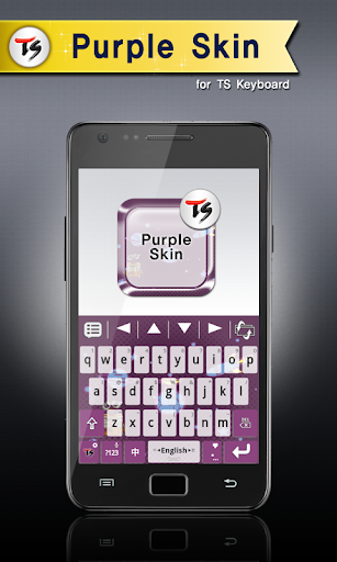 Purple Skin for TS Keyboard