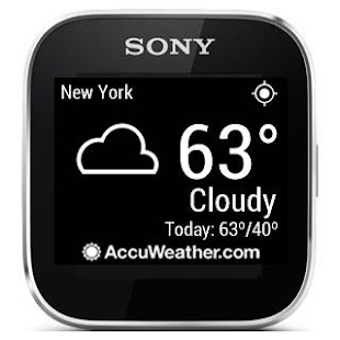 AccuWeather - Sony SmartWatch