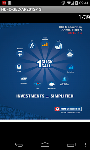 HDFC Securities Ltd AR 2012-13