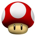 Power Up Mario Mushroom Clock icon