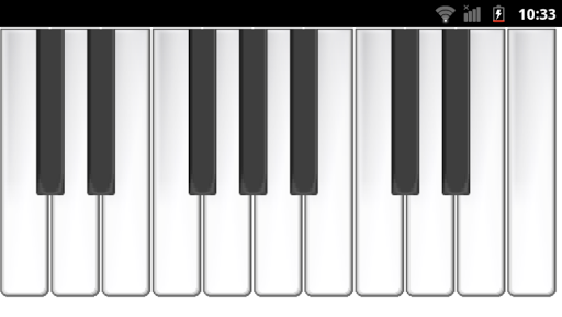piano keyboard with songs