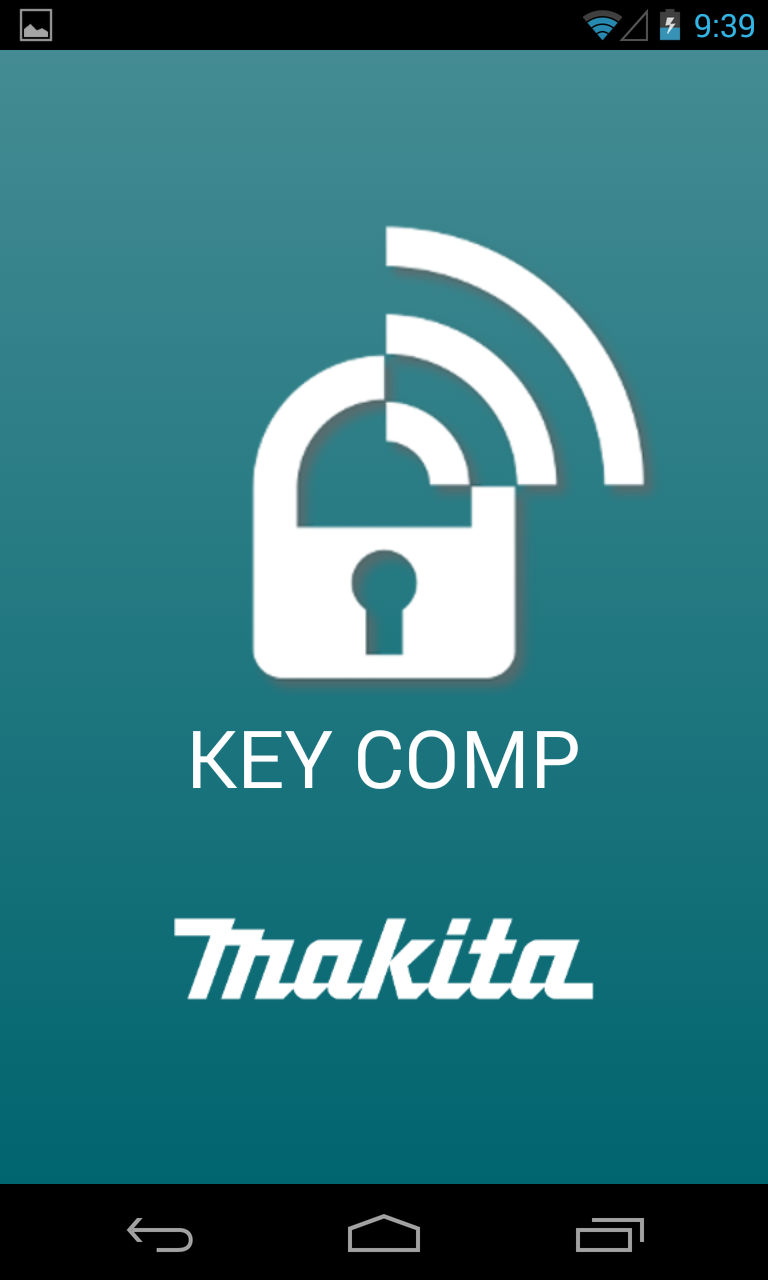 Android application KEY COMP screenshort