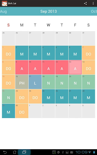 【免費生產應用App】Shift.Cal+-APP點子