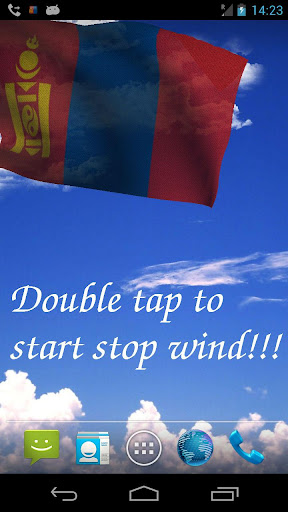 3D Mongolia Flag LWP +