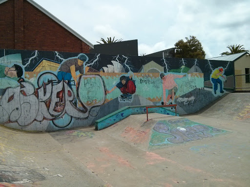 Skateboarding Mural