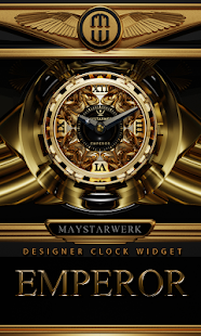 Clock Widget Emperor - náhled
