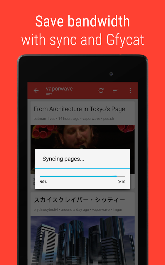    Sync for reddit- screenshot  