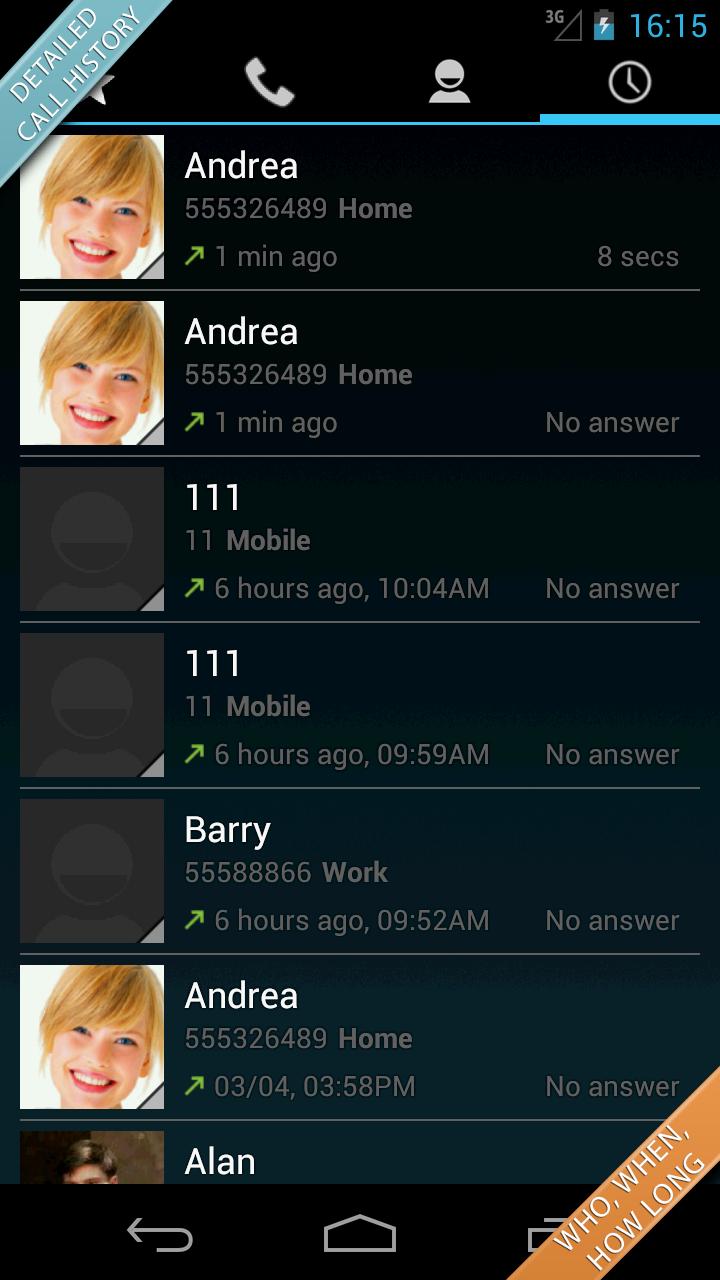Swipe Dialer Pro Screen 3