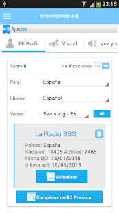  Radardroid Pro: miniatura de captura de pantalla  