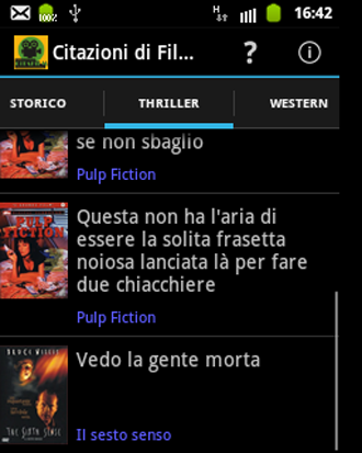 【免費娛樂App】Citazioni di Film in Chat-APP點子