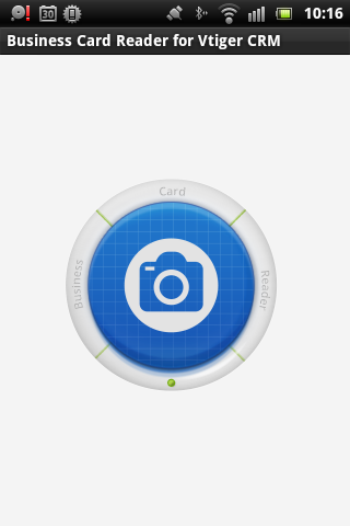Business Card Reader Vtiger