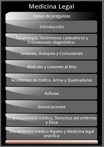 【免費醫療App】Medicina legal en preguntas-APP點子